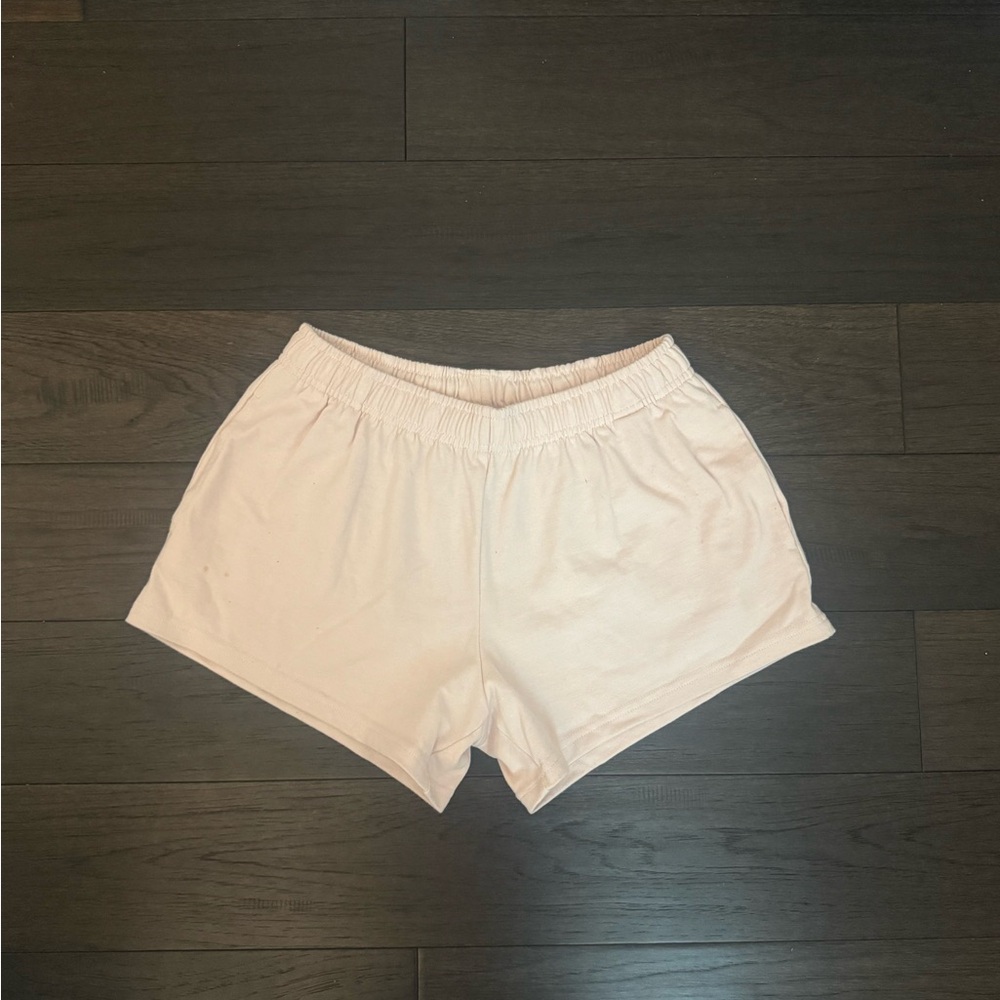 Roots Light Pink Athletic Shorts